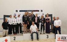 32e Championnat de France par quipe senior - Aix-en-Provence - Podium national femmes