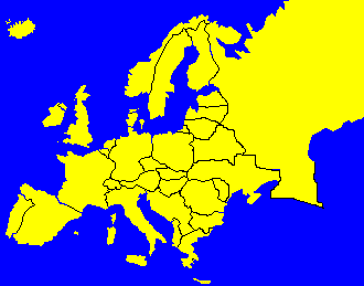 Carte de l'Europe