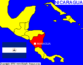 Cliquez sur la carte pour dcouvrir un pays d'Amrique centrale !