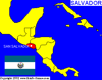 Cliquez sur la carte pour dcouvrir un pays d'Amrique centrale !