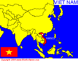 Cliquez sur la carte pour slectionner un pays d'Asie !