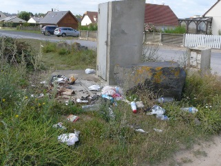 Visiblement les touristes ont oubli qu’il y avait des poubelles