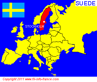 Carte de la Sude