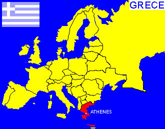 La carte de la Grce