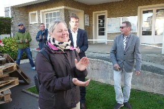 Maggy Idri a trouv deux soutiens : Cdric Nouvelot, Conseiller Dpartemental et Philippe Onillon, maire