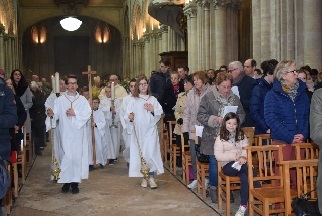 Ftes de Pques  la cathdrale de Bayeux