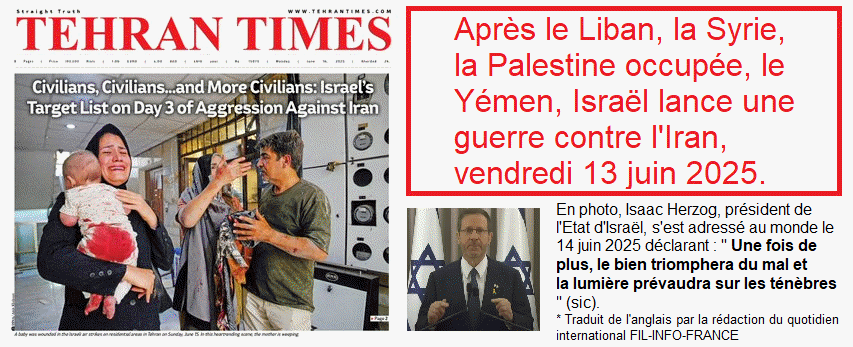 Le Tehran Times (TT) est le premier quotidien anglophone de la Rpublique islamique d'Iran
