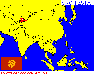 Cliquez sur la carte pour slectionner un pays d'Asie !