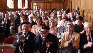 Une salle des Gardes trs remplie pour cette vocation de la Libration