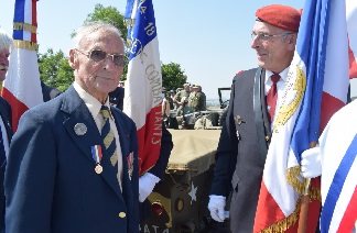 Le Vtran, David Milcreest, du 43me Wessex Regiment