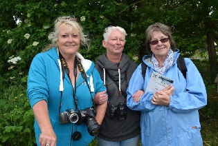 Beverley, Jill et Pauline, nice du Gnral Stannier